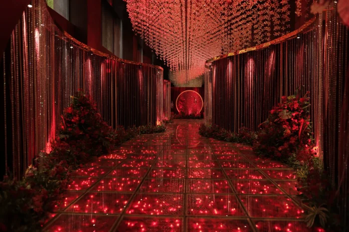 Avadh Engagement event decor