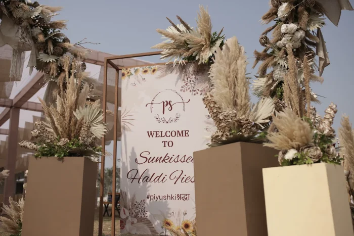 Executed Work event decor