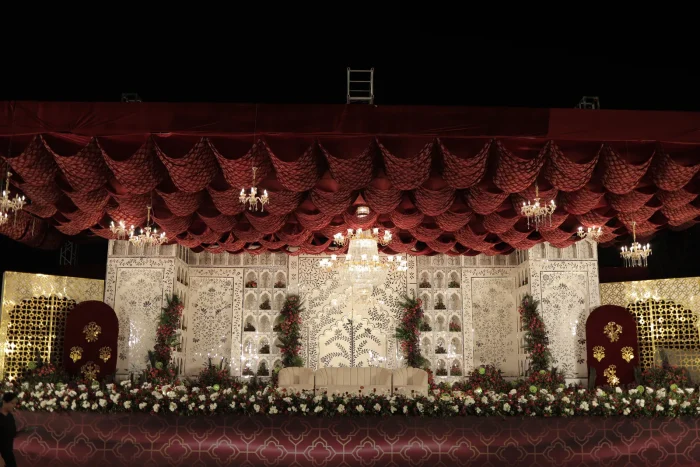 Executed Work event decor