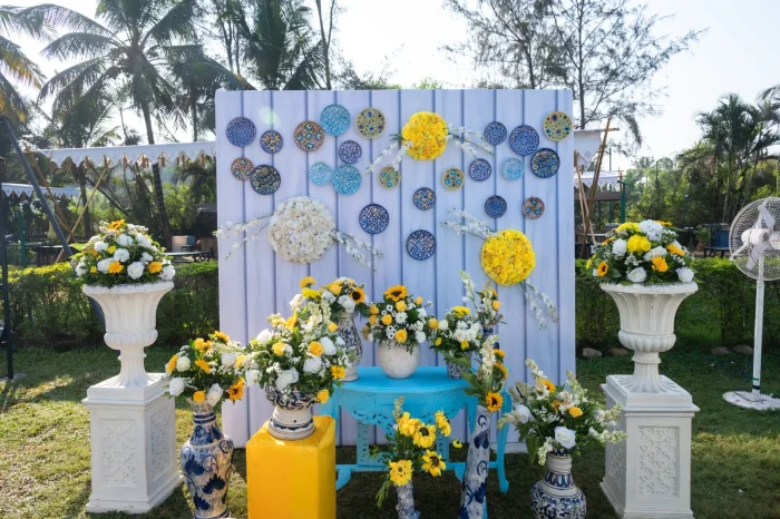 Goa event decor